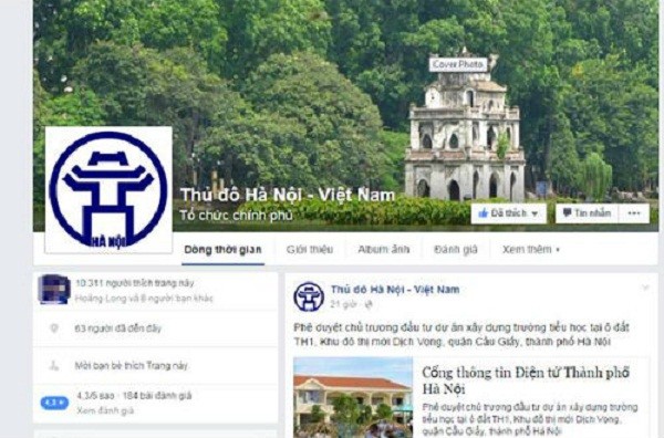 Hà Nội tham gia facebook: ‘Bình luận chê có bị phạt?’