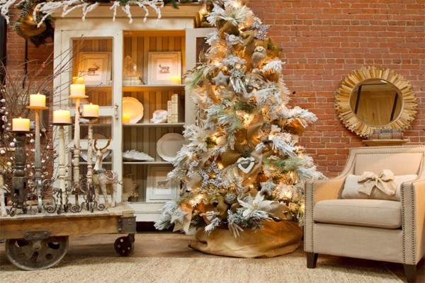 10 gợi ý trang trí cây thông thật lộng lẫy đón Giáng sinh 2015