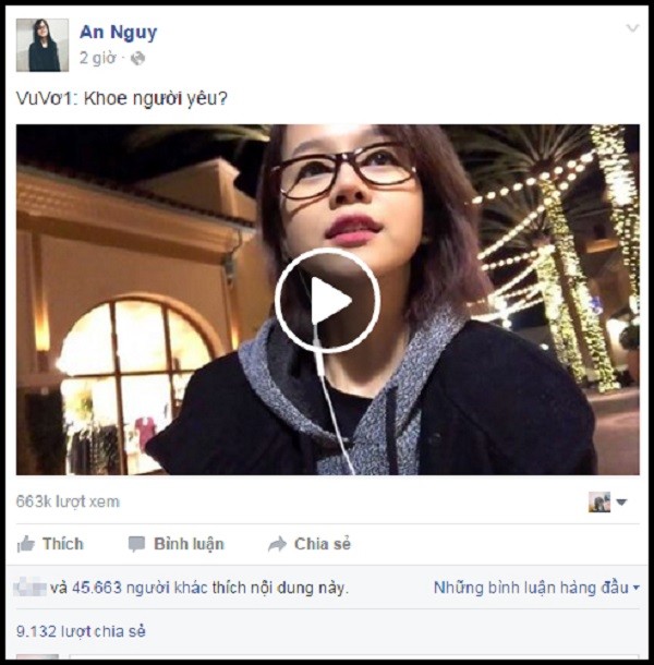 An Nguy tung vlog khuyên 'đừng khoe người yêu' trên mạng