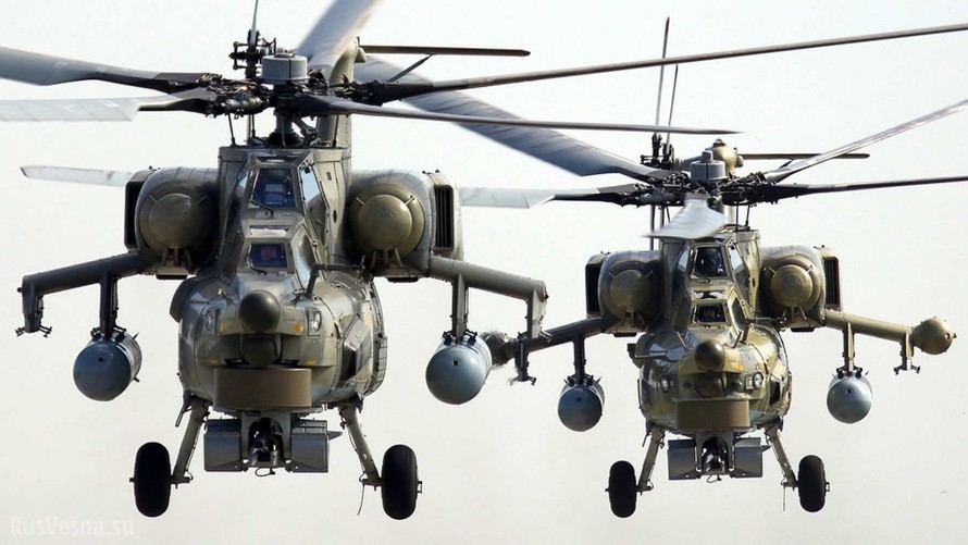 Xem 'thợ săn đêm' Mi-28 của Iraq khai hỏa thần công hủy diệt IS