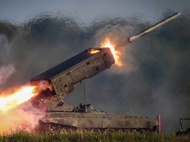 Báo Mỹ khâm phục sức mạnh hủy diệt của ‘Hỏa thần’ TOS-1 ở Syria