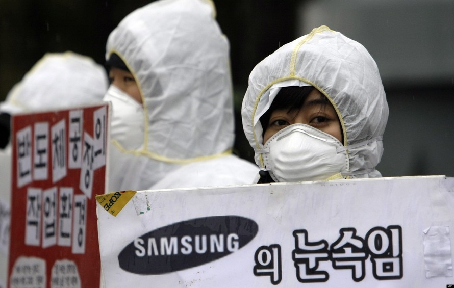 Hàng trăm công nhân bị ung thư sau khi làm việc cho Samsung