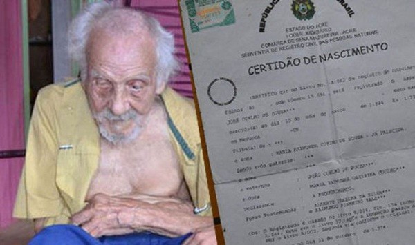 Cụ ông 131 tuổi già nhất thế giới có con ở tuổi 101