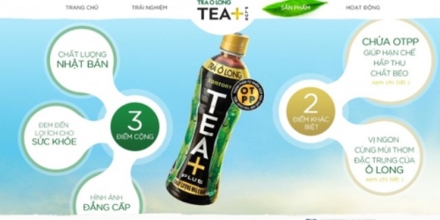 Trà Ô long Tea Plus chất lượng Nhật Bản, nguyên liệu Trung Quốc?