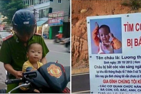 Xôn xao thông tin CA Hà Nội đã tìm ra cháu bé bị bắt cóc