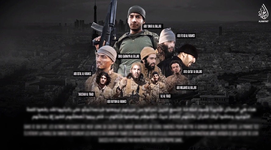 IS tung video về những kẻ khủng bố Paris, đe dọa nước Anh