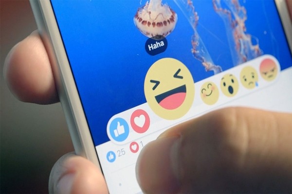 Facebook thử nghiệm nút 'yêu', 'buồn', 'giận' trong vài tuần tới