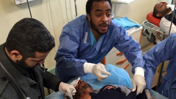 Đánh bom ở Libya: Gần 70 người thương vong