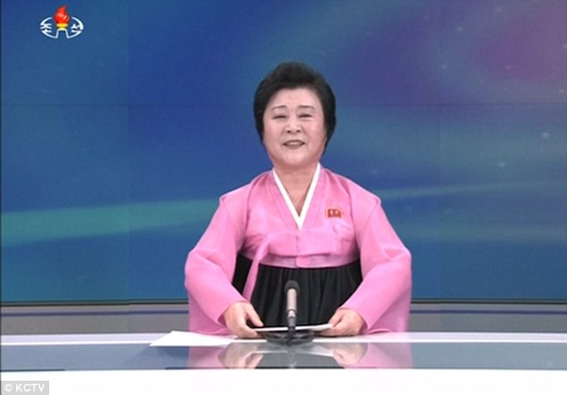 Phát thanh viên 72 tuổi đưa tin Triều Tiên thử bom nhiệt hạch