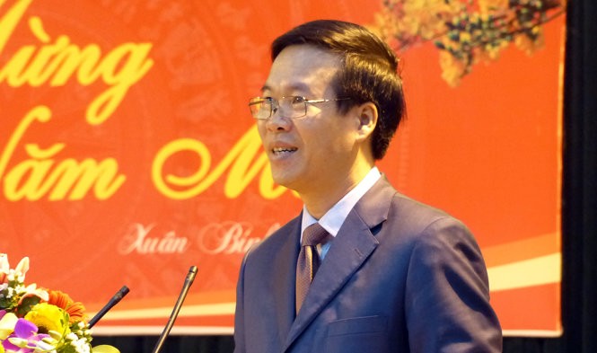 Ông Võ Văn Thưởng giữ chức Trưởng ban Tuyên giáo Trung ương