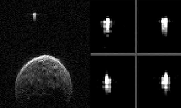 Phát hiện UFO hình trụ quay quanh tiểu hành tinh 2004 BL86