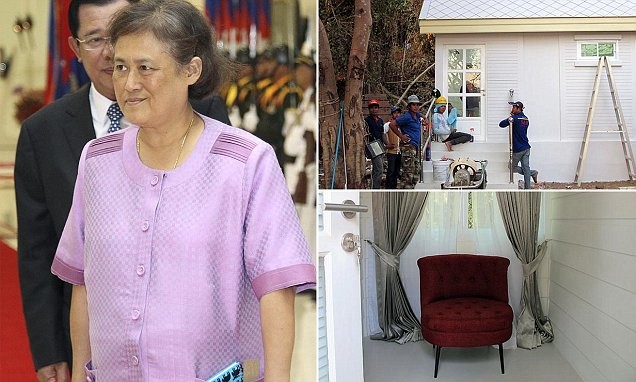 Campuchia xây toilet 40.000 USD cho công chúa Thái Lan dùng 1 lần