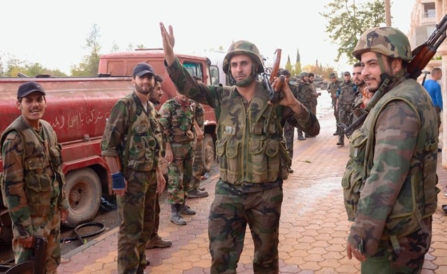 Quân đội Syria giải phóng hai thị trấn chiến lược ở Aleppo