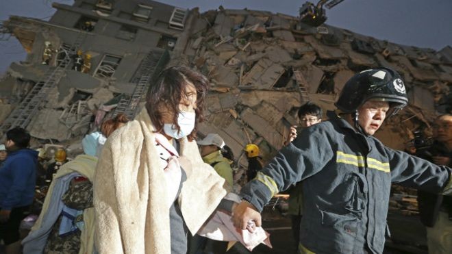 Xác định có 11 người chết trong vụ động đất ở Đài Loan
