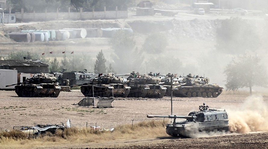 'Thổ Nhĩ Kỳ khiêu khích quân sự đe dọa lệnh ngừng bắn ở Syria'