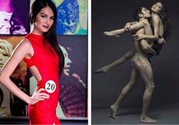 Thí sinh Hoa hậu Philippines ngậm ngùi bị 'out' vì lộ ảnh nude