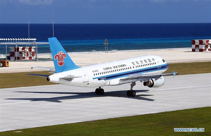 Cảnh báo Trung Quốc khai thác đường bay dân sự tới Hoàng Sa