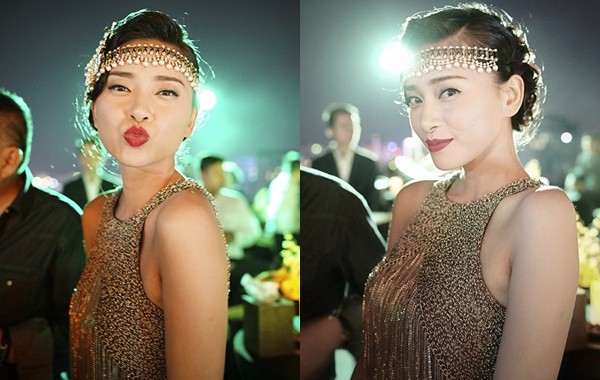 Ngô Thanh Vân sexy với váy tua rua, 'quậy tưng' tiệc sinh nhật