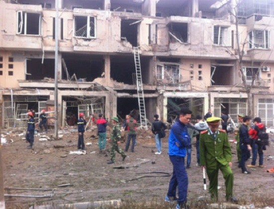 Vụ nổ kinh hoàng ở Văn Phú - Hà Đông do cưa bom?