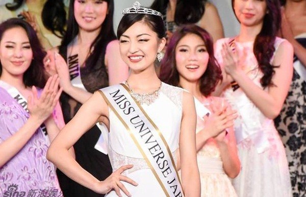 Ngắm nhan sắc 'gây bão' của Tân Hoa hậu Hoàn vũ Nhật Bản 2016
