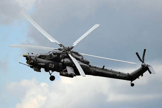 Nguyên nhân 'thợ săn đêm' Mi-28N Nga rơi ở Syria