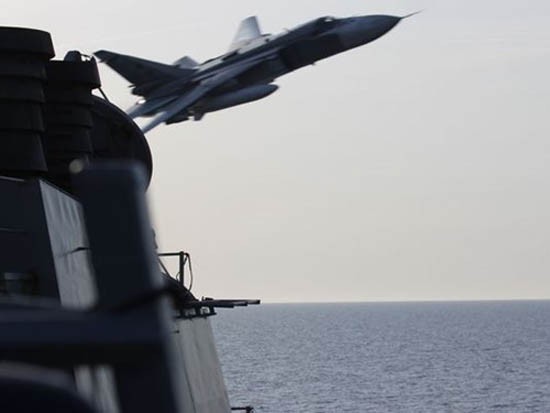 Nga lên tiếng vụ Su-24 'tấn công mô phỏng' tàu khu trục Mỹ