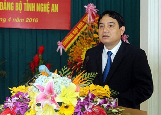 Ông Nguyễn Đắc Vinh giữ chức Bí thư Tỉnh ủy Nghệ An