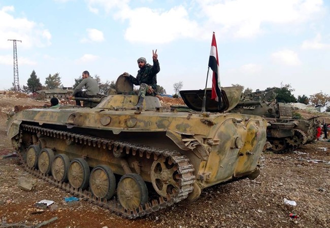 Tình hình Syria: Quân Assad tái chiếm thị trấn al-Qaryatain