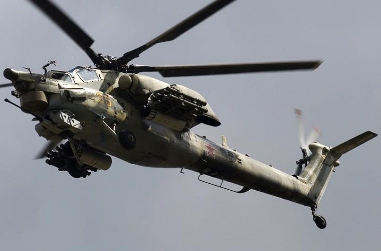 Video: ‘Thợ săn đêm’ Mi-28 phá hủy xe thiết giáp của IS