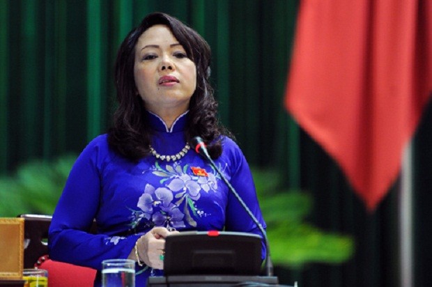 Bà Kim Tiến vẫn làm Bộ trưởng Y tế dù không tái cử vào Trung ương