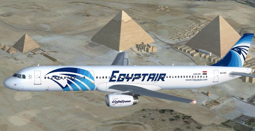 Phát hiện mảnh vỡ của máy bay Ai Cập mất tích
