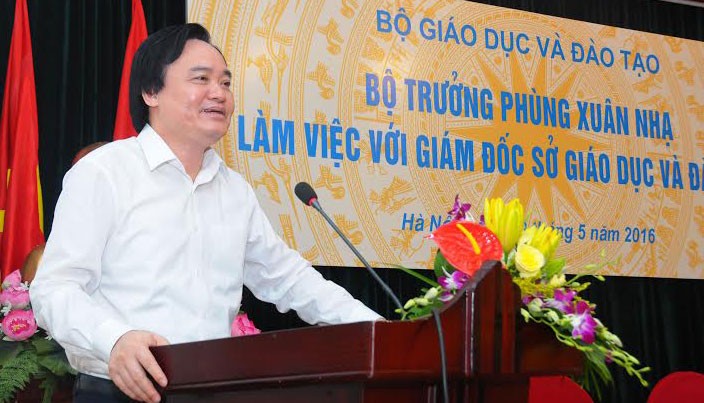 Bộ trưởng Phùng Xuân Nhạ họp với 63 Giám đốc Sở GD