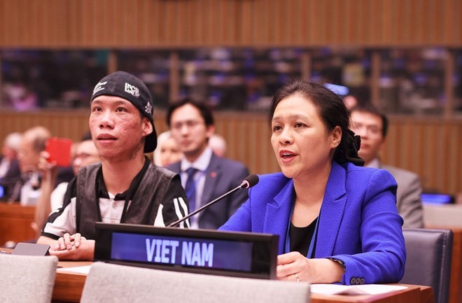 Nạn nhân Da cam VN lần đầu tới đối thoại của Liên Hợp Quốc