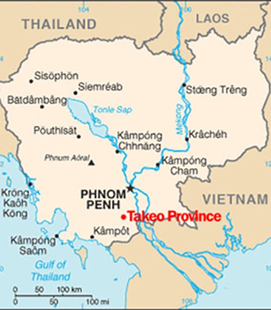 Nhóm người Việt bị tố cầm dao tấn công đồn biên phòng Campuchia