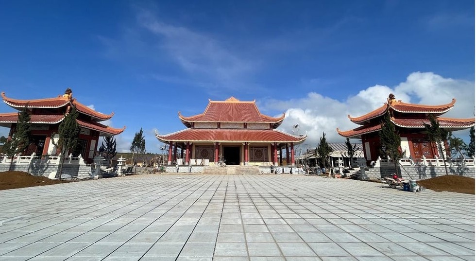 Một góc Thiền viện Trúc Lâm Phú Yên.