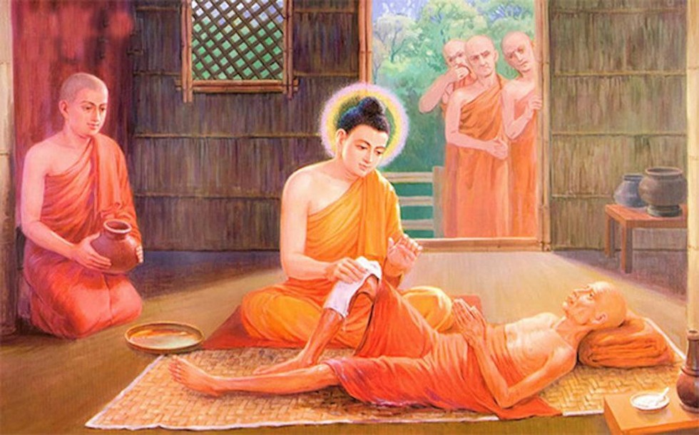 Thấm thía lời Phật dạy về việc chăm sóc người bệnh