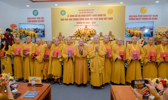Ban Văn hóa Trung ương GHPGVN công bố nhân sự và triển khai hoạt động Phật sự
