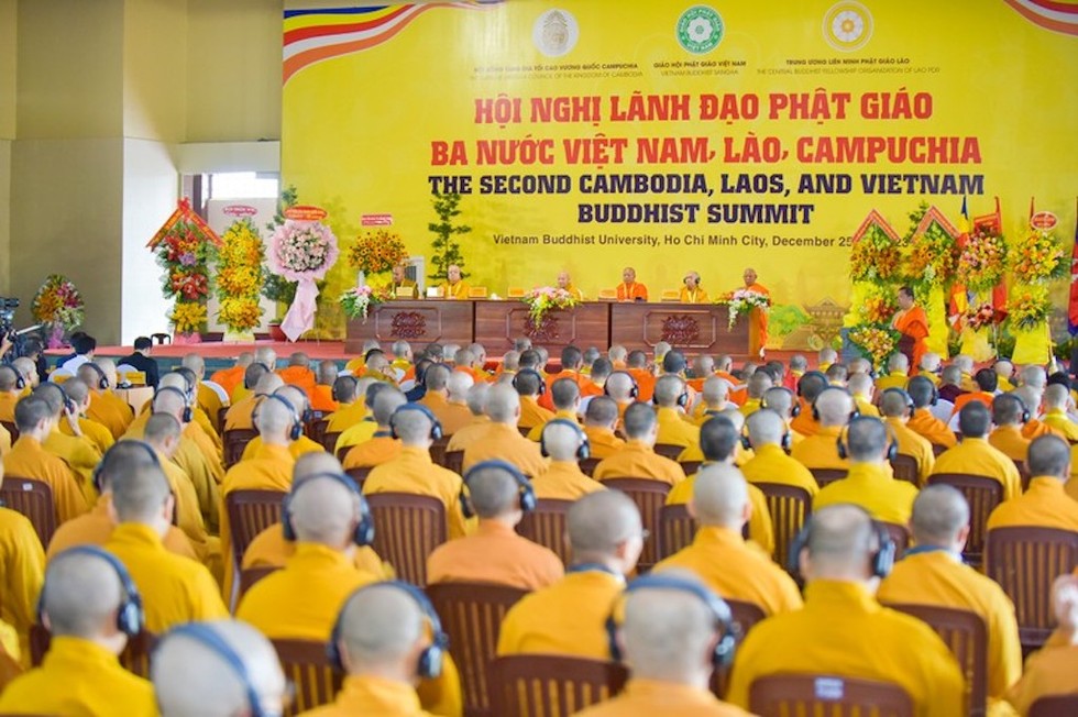 Khai mạc Hội nghị lãnh đạo Phật giáo ba nước Việt Nam, Lào, Campuchia lần thứ hai