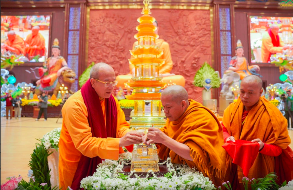 GHPGVN yêu cầu chùa Ba Vàng gỡ bỏ tất cả thông tin về “xá lợi tóc Đức Phật”