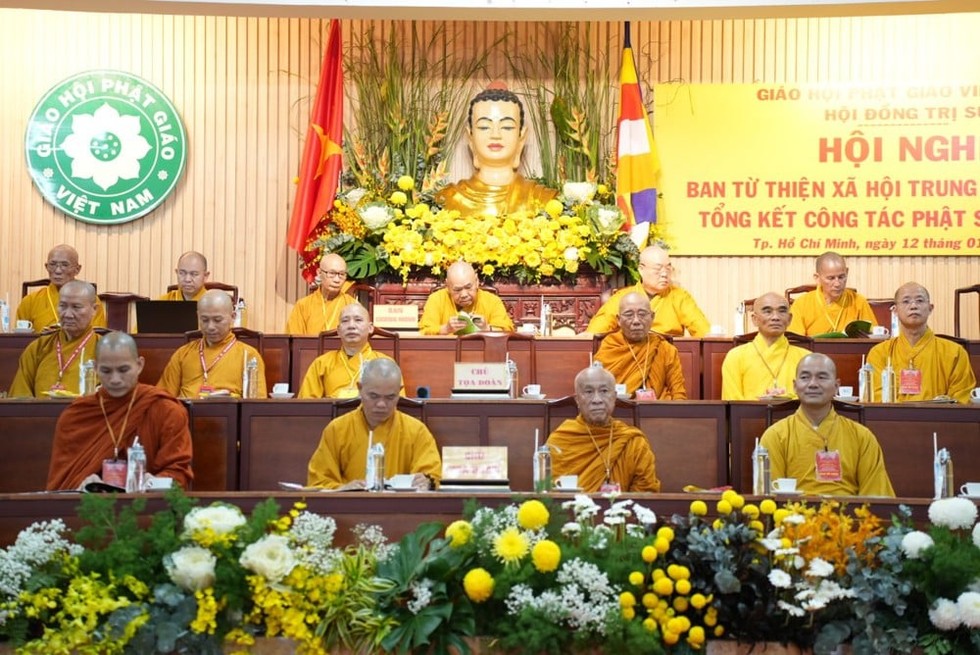 Phật giáo cả nước làm từ thiện hơn 2.106 tỉ đồng trong năm 2023
