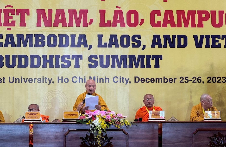 Thúc đẩy đối thoại Phật giáo ba nước Việt Nam - Lào - Campuchia