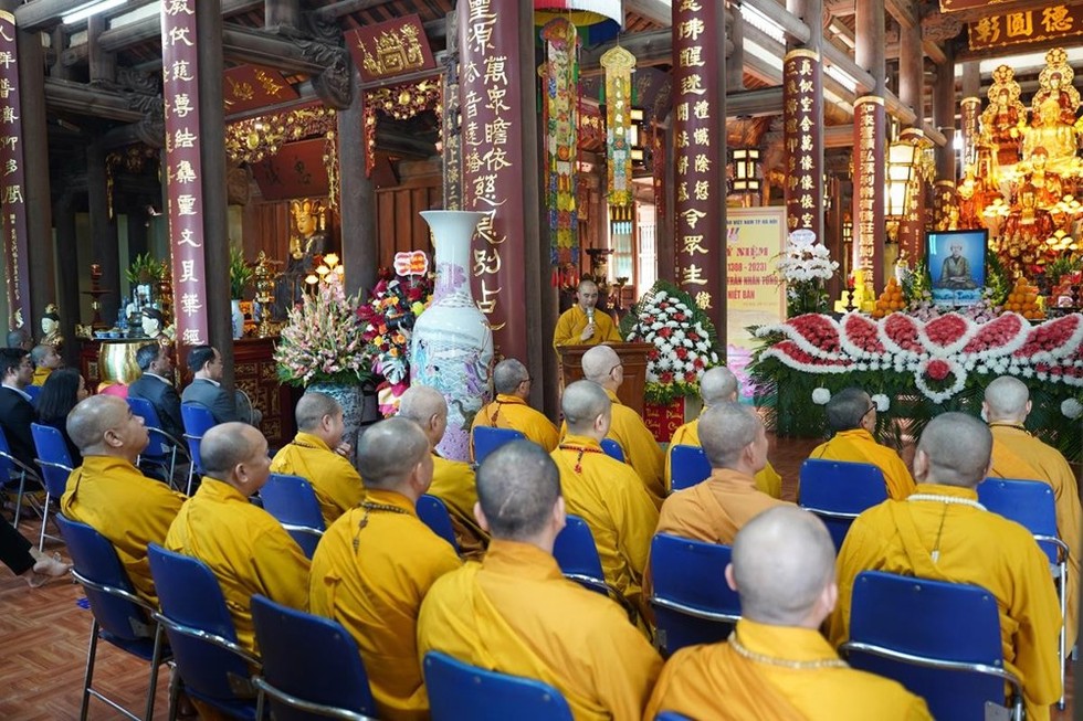 Đại lễ tưởng niệm 715 năm Phật Hoàng Trần Nhân Tông nhập Niết Bàn